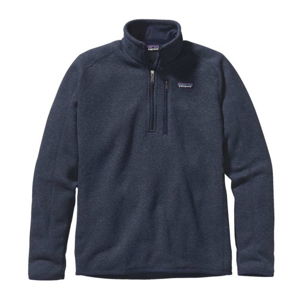 Patagonia Men's Better Sweater 1/4-Zip Navy Large